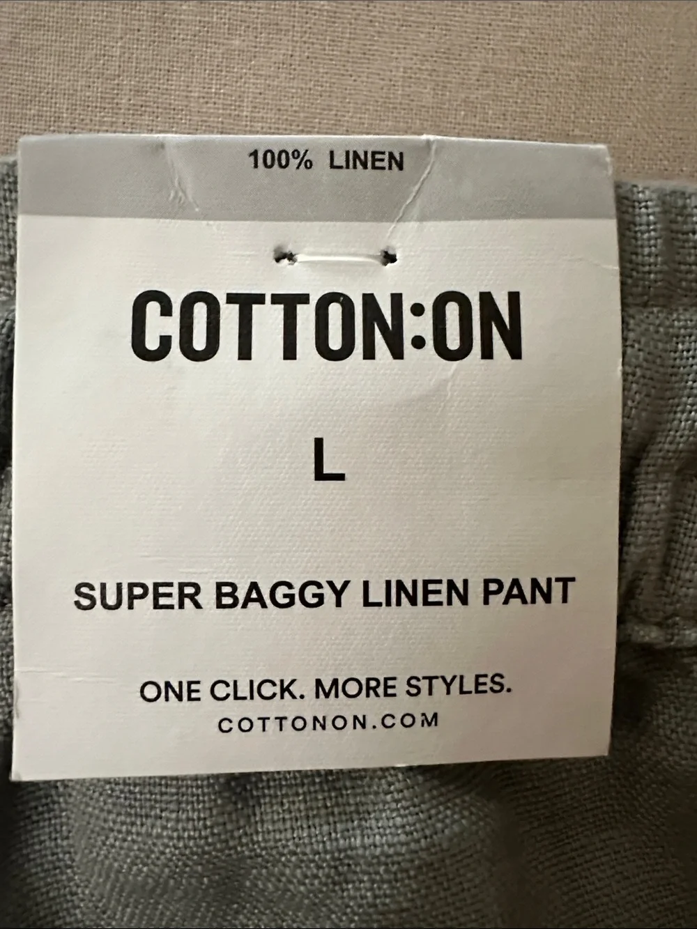 Cotton On 100% linen